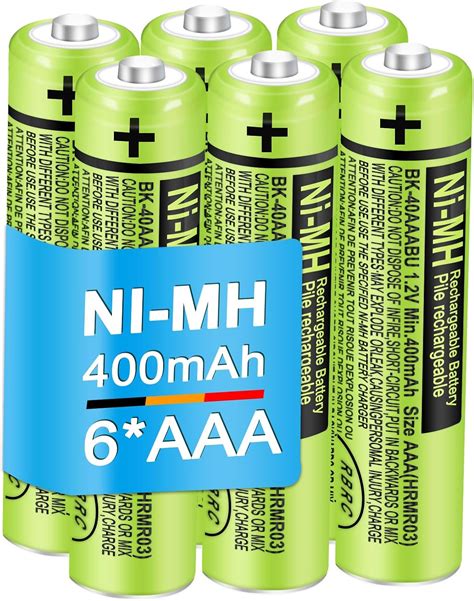 are all aaa rechargeable batteries 1.2v min
